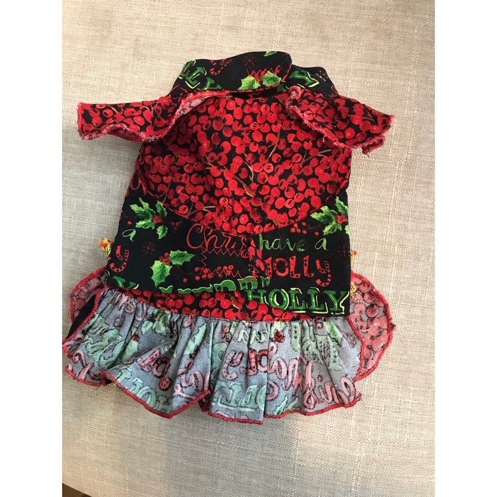 Christmas Dog Dress - Picture 2 of 2